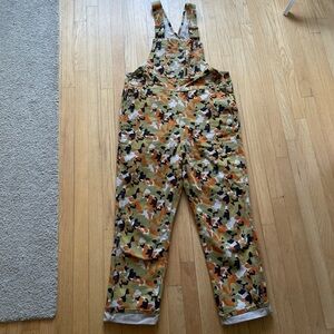 Dickies Logo Canvas camouflage overalls Size women’s large